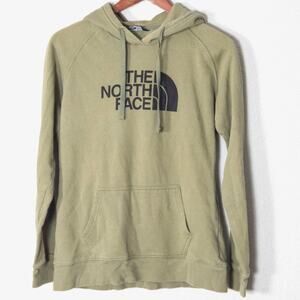 The North Face Women’s Logo Hoodie Olive Green Size M Outdoor Casual
